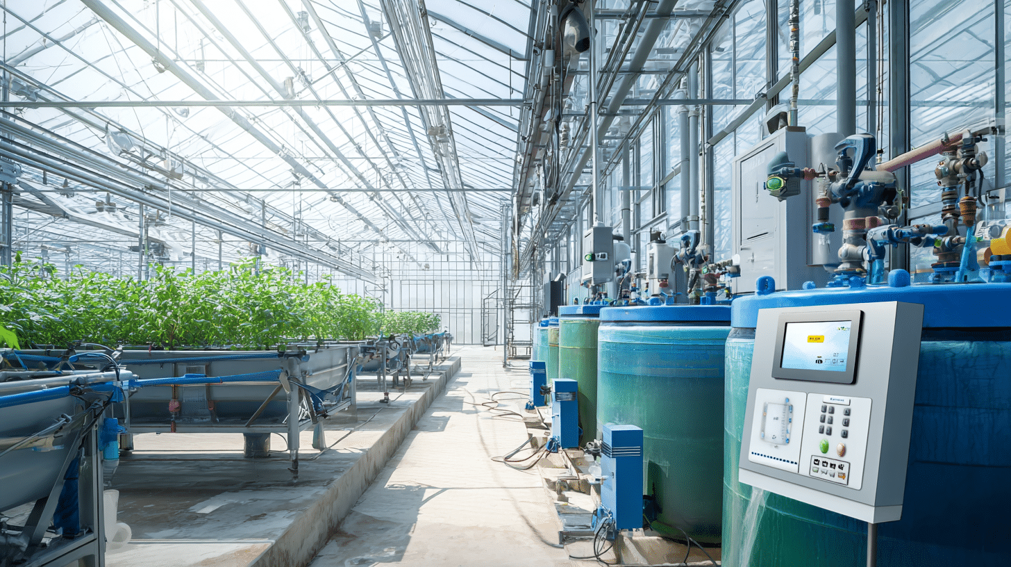 Smart Fertigation System operating in greenhouse