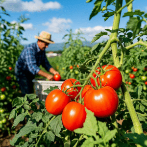 Fertigation system maintenance ensuring healthy, high-yield crop fields.