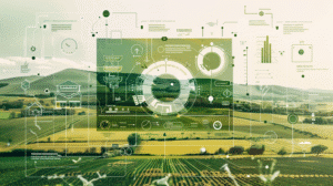 Smart fertigation control room with digital dashboard showing EC, pH, flow rate, and nutrient levels in real time. Haishun’s modern control panel integrates with automated greenhouse irrigation for precision farming.