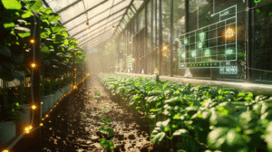 Smart fertigation system greenhouse dashboard showing EC and nutrient monitoring – fertigation 101