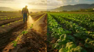 Traditional vs Smart Fertigation comparison