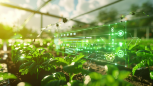 smart fertigation system with EC pH sensors, automated dosing tanks, and remote monitoring dashboard for precision irrigation