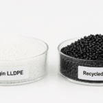 drip tape supplier virgin LLDPE vs recycled material raw material quality comparison